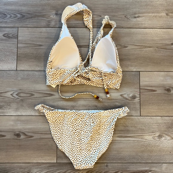 Aerie - Printed Ruffle Bikini - Picture 2 of 4